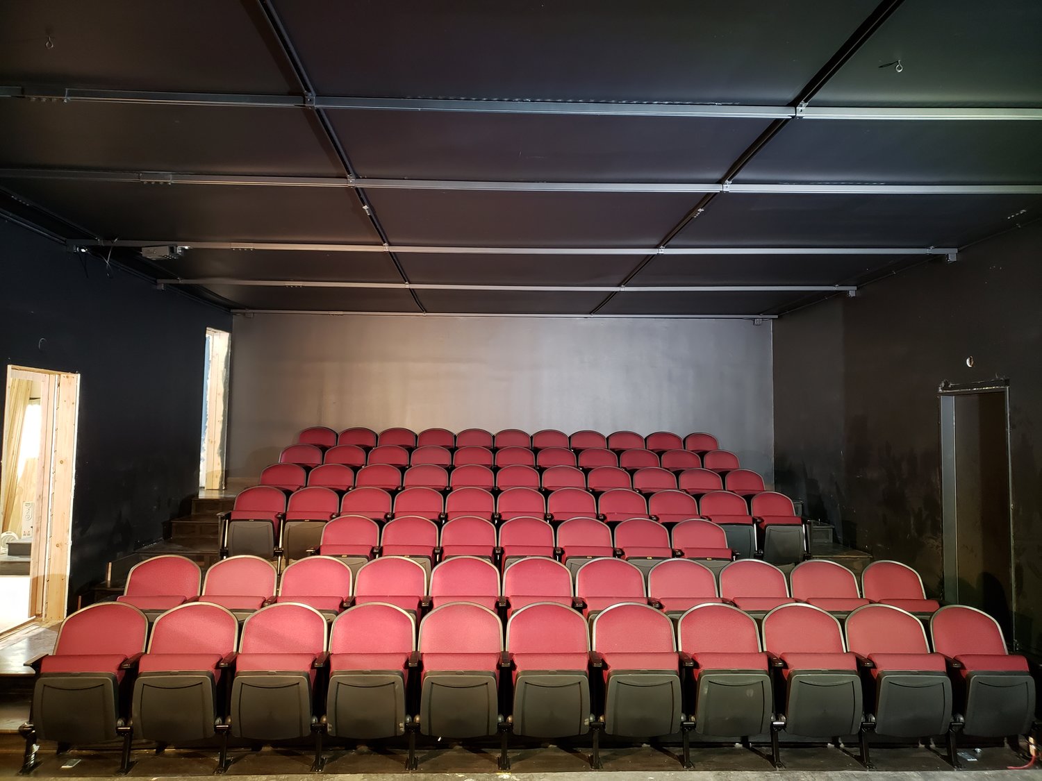 What are perhaps the most comfortable seats in town have been installed await guests with an extra row of seats added to the theatre bringing it to a 77-seat capacity.